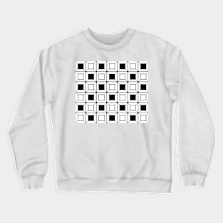 Abstract geometric pattern - black and white. Crewneck Sweatshirt